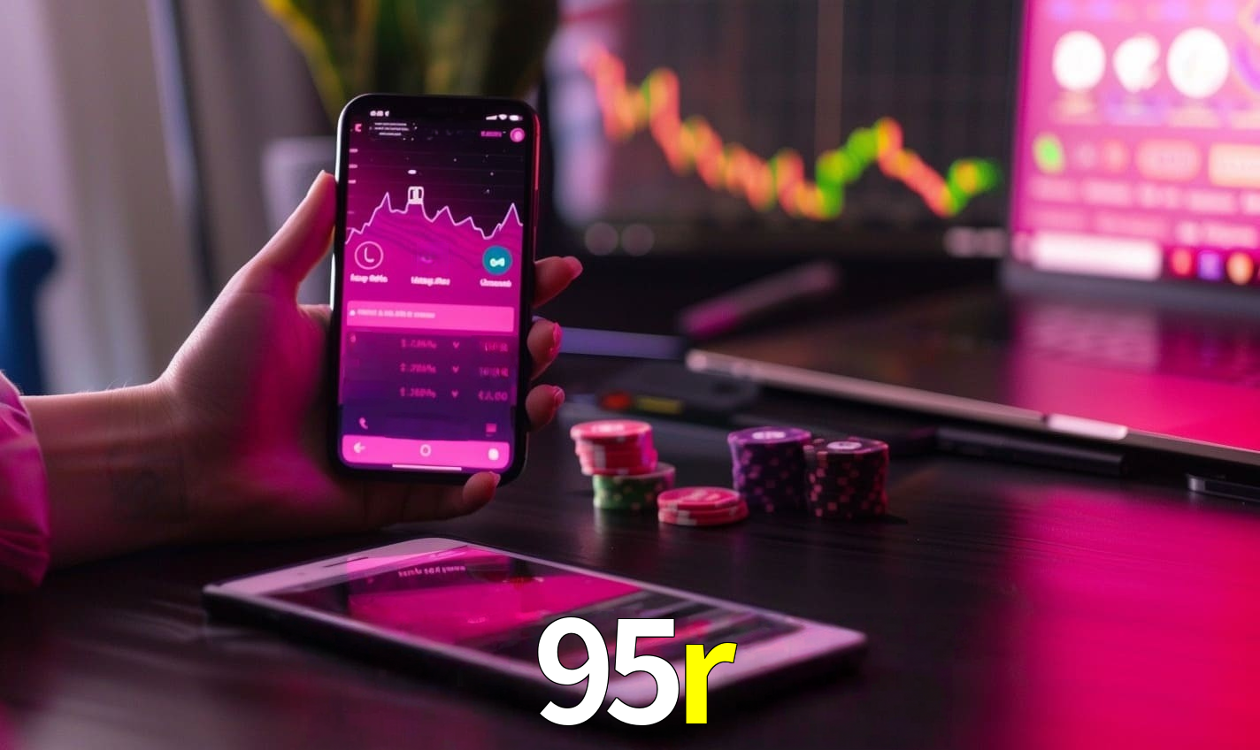 Recursos Exclusivos do App 95r BET - Modo Offline, Login Biométrico